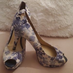 Floral Print Michael Kors High Heels